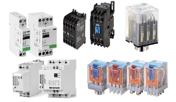 Relays and Contactors of all Kinds